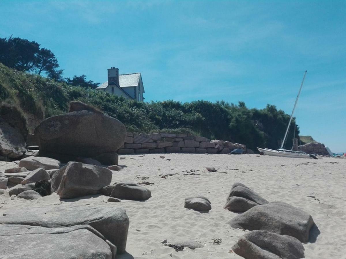 Vue Mer Cote De Granit Rose En Bretagne Trebeurden Ngoại thất bức ảnh