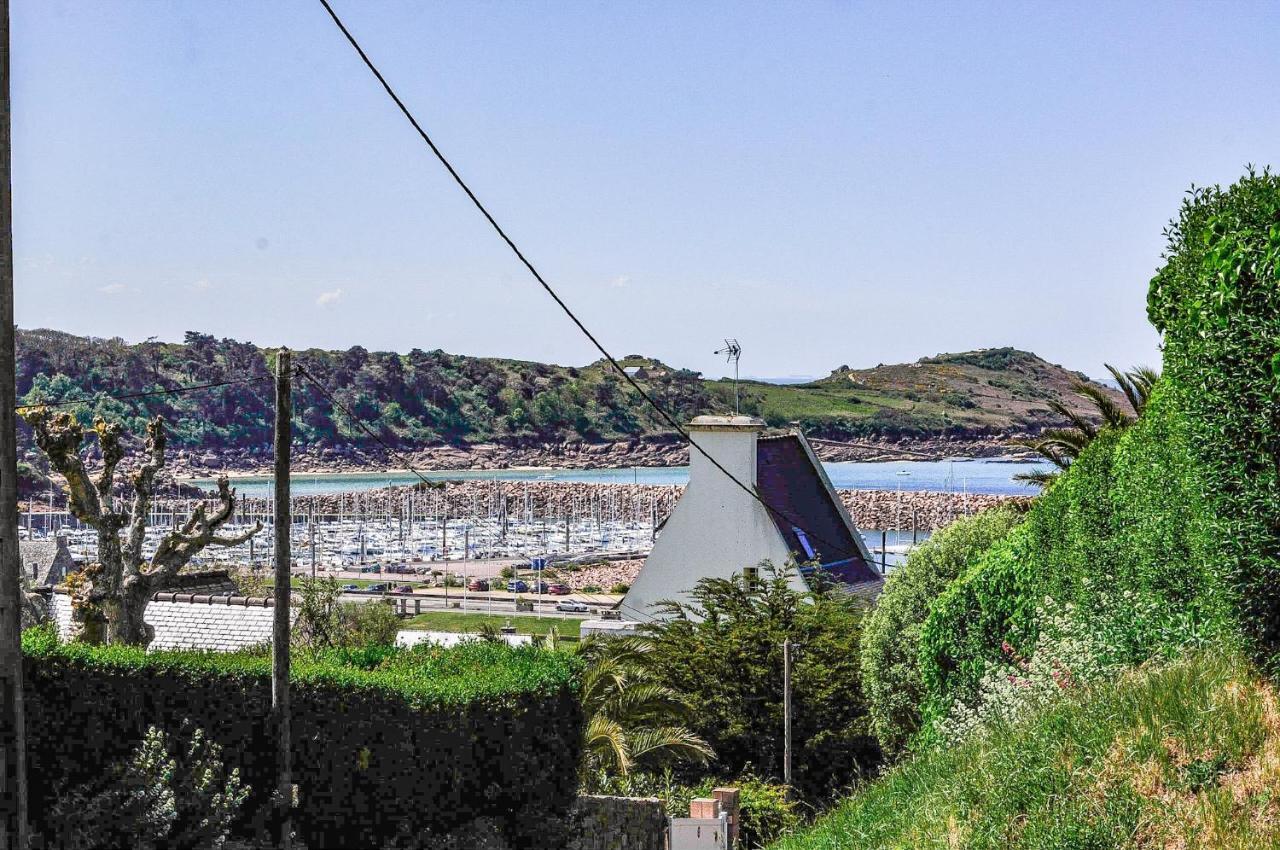 Vue Mer Cote De Granit Rose En Bretagne Trebeurden Ngoại thất bức ảnh